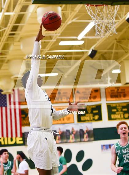 Thumbnail 1 in St. Mary's vs Tempe (Horizon Holiday Hoops Tournament) photogallery.