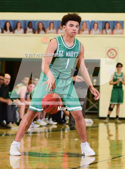 Thumbnail 1 in St. Mary's vs Tempe (Horizon Holiday Hoops Tournament) photogallery.