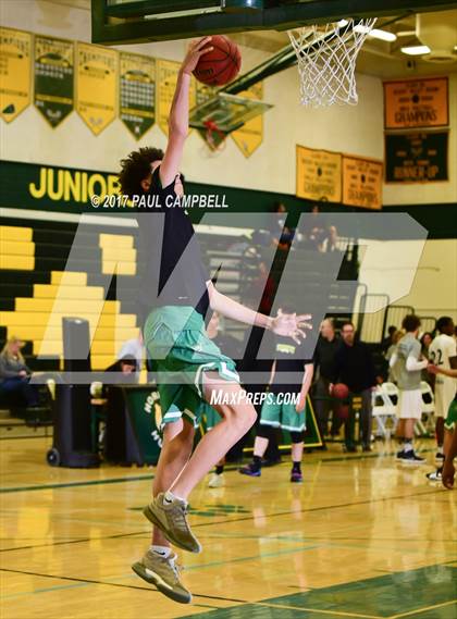 Thumbnail 2 in St. Mary's vs Tempe (Horizon Holiday Hoops Tournament) photogallery.