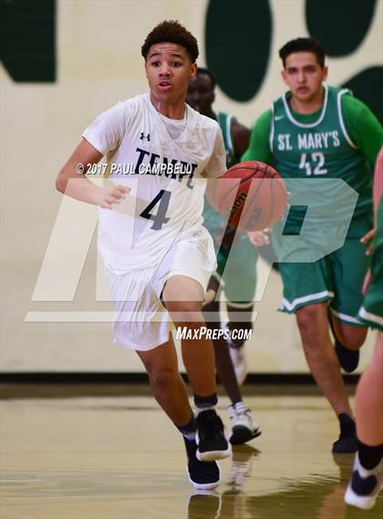 Thumbnail 2 in St. Mary's vs Tempe (Horizon Holiday Hoops Tournament) photogallery.