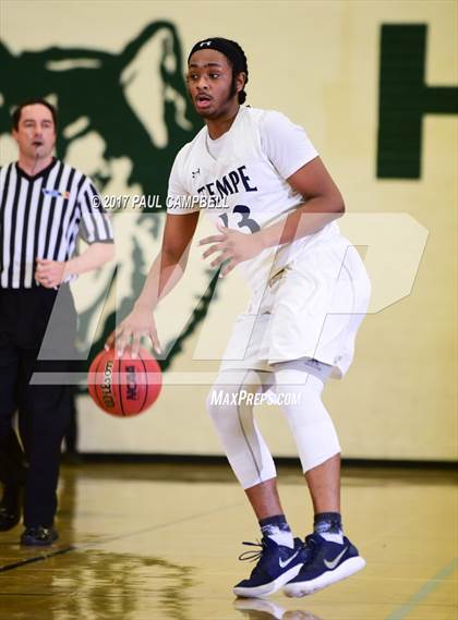 Thumbnail 1 in St. Mary's vs Tempe (Horizon Holiday Hoops Tournament) photogallery.