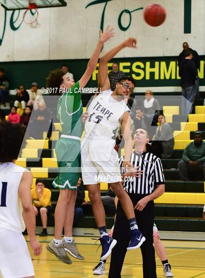 Thumbnail 1 in St. Mary's vs Tempe (Horizon Holiday Hoops Tournament) photogallery.