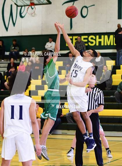 Thumbnail 3 in St. Mary's vs Tempe (Horizon Holiday Hoops Tournament) photogallery.