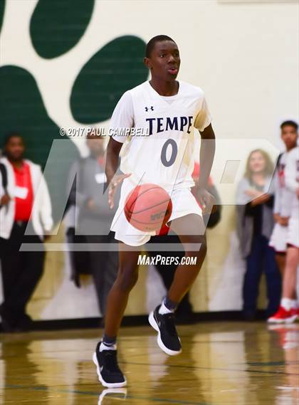 Thumbnail 3 in St. Mary's vs Tempe (Horizon Holiday Hoops Tournament) photogallery.