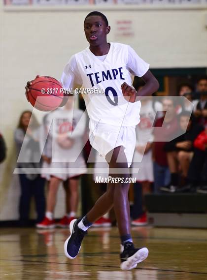 Thumbnail 1 in St. Mary's vs Tempe (Horizon Holiday Hoops Tournament) photogallery.