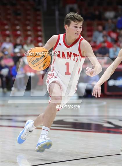 Thumbnail 3 in Manti vs. Grantsville (UHSAA 3A Semifinal) photogallery.