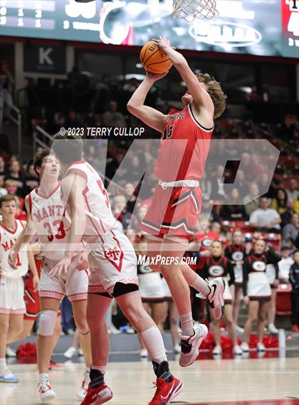 Thumbnail 3 in Manti vs. Grantsville (UHSAA 3A Semifinal) photogallery.