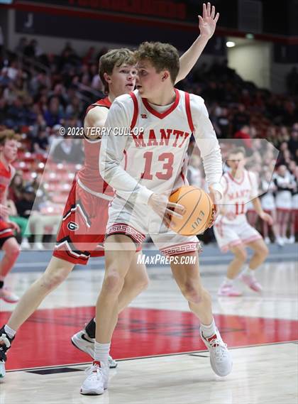 Thumbnail 3 in Manti vs. Grantsville (UHSAA 3A Semifinal) photogallery.