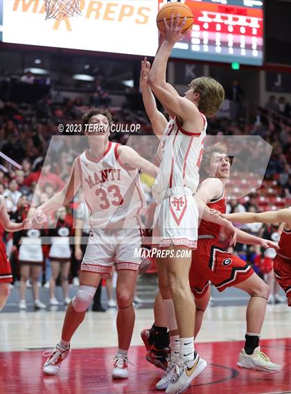 Thumbnail 2 in Manti vs. Grantsville (UHSAA 3A Semifinal) photogallery.