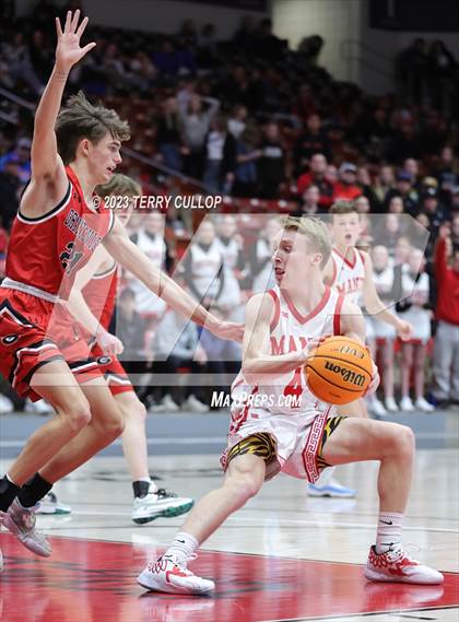 Thumbnail 2 in Manti vs. Grantsville (UHSAA 3A Semifinal) photogallery.