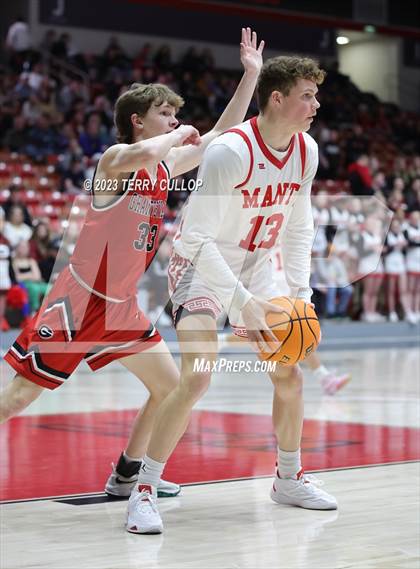 Thumbnail 3 in Manti vs. Grantsville (UHSAA 3A Semifinal) photogallery.