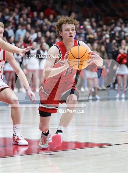 Thumbnail 2 in Manti vs. Grantsville (UHSAA 3A Semifinal) photogallery.