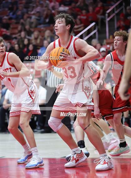 Thumbnail 2 in Manti vs. Grantsville (UHSAA 3A Semifinal) photogallery.
