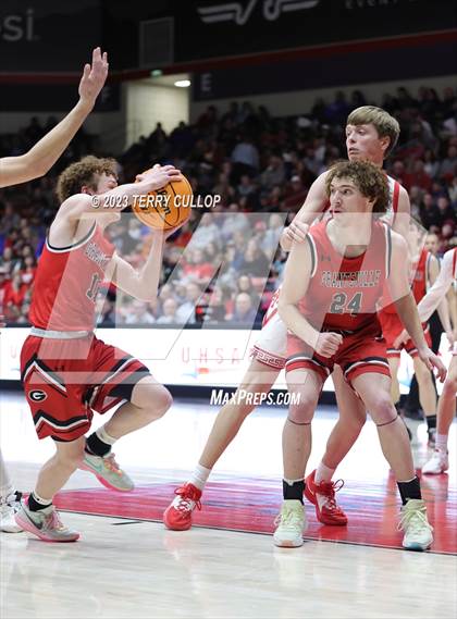 Thumbnail 1 in Manti vs. Grantsville (UHSAA 3A Semifinal) photogallery.