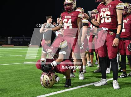Thumbnail 1 in Klein Collins vs. Cypress Woods (UIL 6A Football Bi-District Playoff) photogallery.