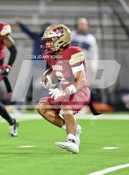 Thumbnail 3 in Klein Collins vs. Cypress Woods (UIL 6A Football Bi-District Playoff) photogallery.