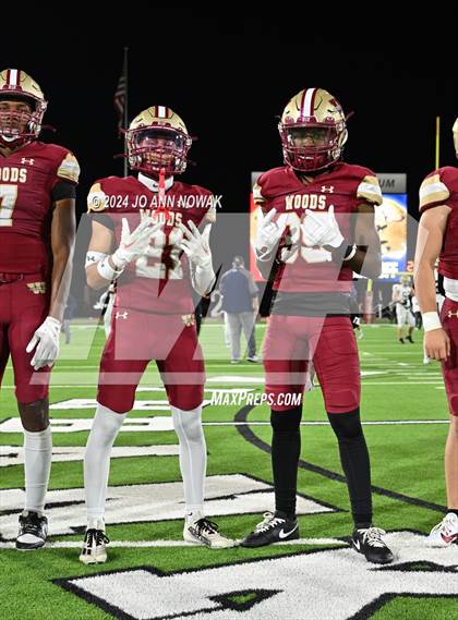 Thumbnail 3 in Klein Collins vs. Cypress Woods (UIL 6A Football Bi-District Playoff) photogallery.