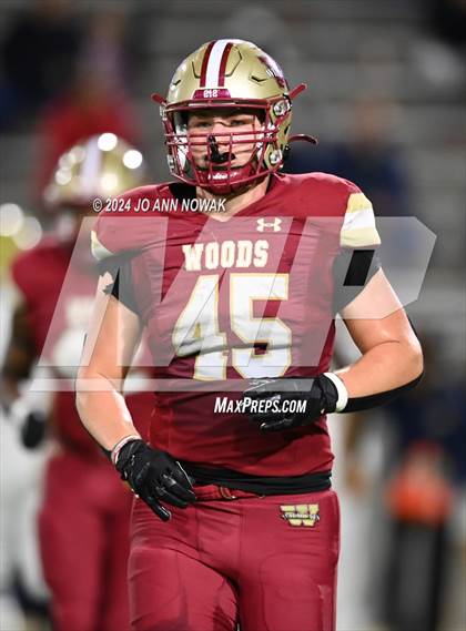 Thumbnail 3 in Klein Collins vs. Cypress Woods (UIL 6A Football Bi-District Playoff) photogallery.