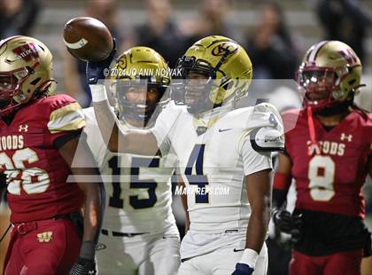 Thumbnail 3 in Klein Collins vs. Cypress Woods (UIL 6A Football Bi-District Playoff) photogallery.