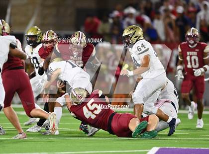 Thumbnail 3 in Klein Collins vs. Cypress Woods (UIL 6A Football Bi-District Playoff) photogallery.