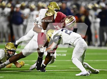 Thumbnail 3 in Klein Collins vs. Cypress Woods (UIL 6A Football Bi-District Playoff) photogallery.