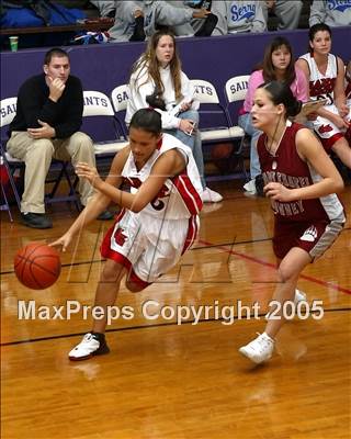 Thumbnail 2 in Garden Grove vs. Calvary Chapel Downey (St. Anthony Tourney) photogallery.