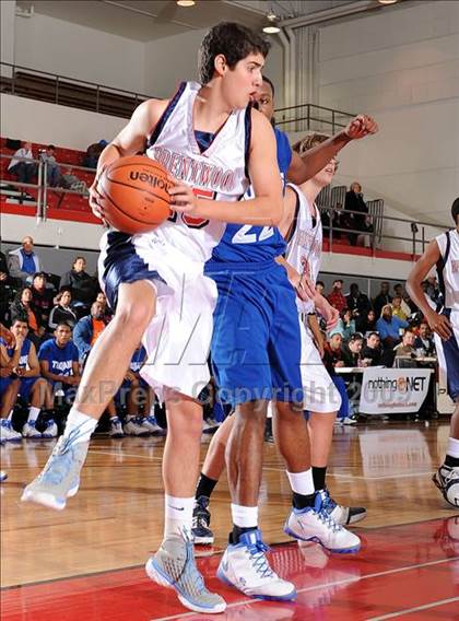 Thumbnail 1 in Lutheran vs. Brentwood (2009 Pangos Dream Classic) photogallery.