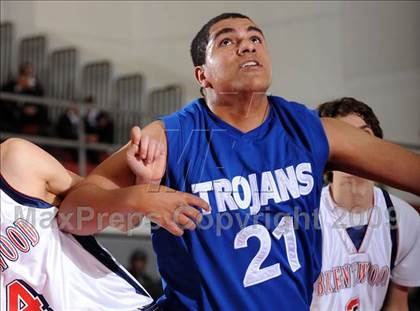Thumbnail 3 in Lutheran vs. Brentwood (2009 Pangos Dream Classic) photogallery.