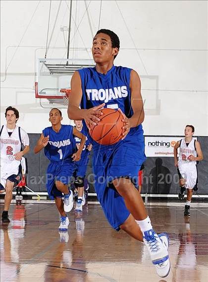Thumbnail 2 in Lutheran vs. Brentwood (2009 Pangos Dream Classic) photogallery.