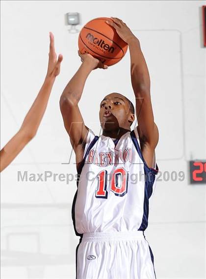 Thumbnail 3 in Lutheran vs. Brentwood (2009 Pangos Dream Classic) photogallery.
