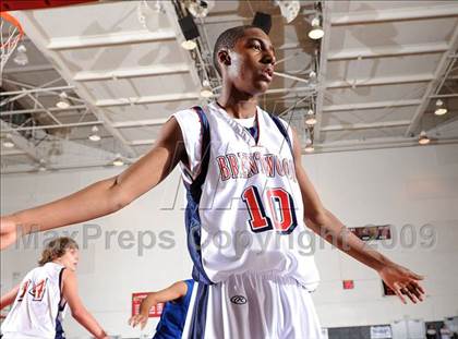 Thumbnail 1 in Lutheran vs. Brentwood (2009 Pangos Dream Classic) photogallery.