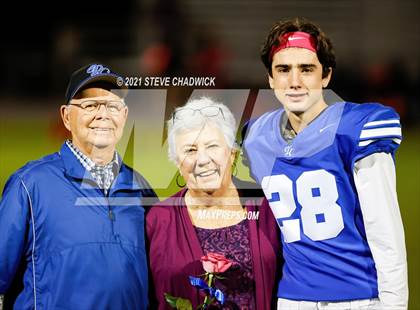 Thumbnail 2 in Arizona College Prep @ Valley Christian (VC Football and Cheerleading Senior Night) photogallery.