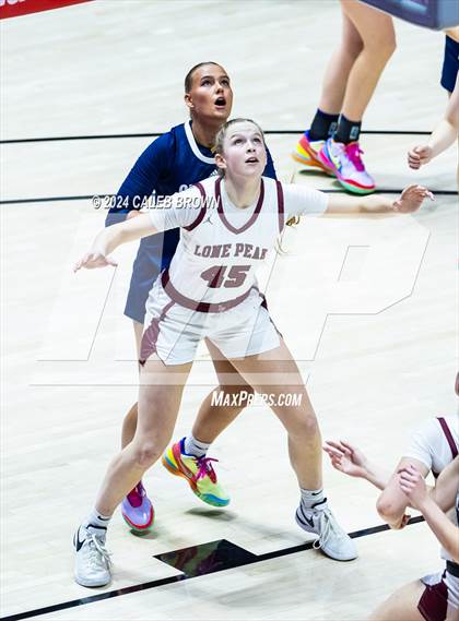 Thumbnail 2 in Lone Peak vs. Corner Canyon (UHSAA 6A Semifinal) photogallery.