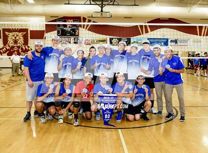 Thumbnail 3 in Golden Sierra vs. Christian Brothers (CIF SJS D3 Final) photogallery.
