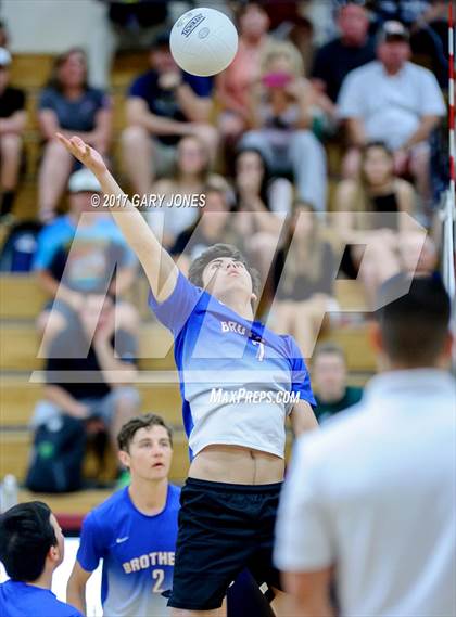 Thumbnail 3 in Golden Sierra vs. Christian Brothers (CIF SJS D3 Final) photogallery.