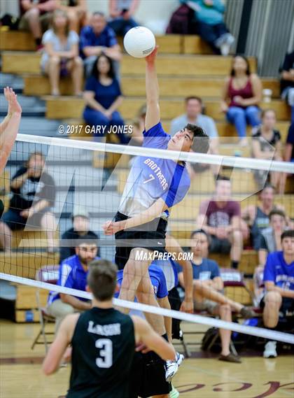 Thumbnail 2 in Golden Sierra vs. Christian Brothers (CIF SJS D3 Final) photogallery.