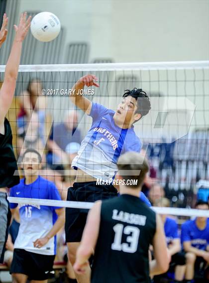 Thumbnail 1 in Golden Sierra vs. Christian Brothers (CIF SJS D3 Final) photogallery.