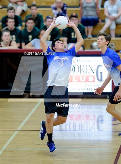 Thumbnail 2 in Golden Sierra vs. Christian Brothers (CIF SJS D3 Final) photogallery.