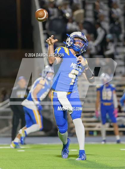 Thumbnail 3 in Virgin Valley vs Moapa Valley (2024 NIAA 3A Southern Semifinals) photogallery.