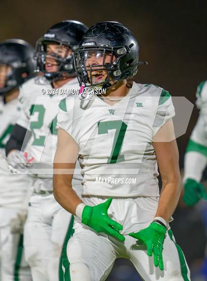 Thumbnail 1 in Virgin Valley vs Moapa Valley (2024 NIAA 3A Southern Semifinals) photogallery.