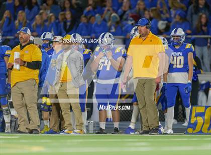 Thumbnail 1 in Virgin Valley vs Moapa Valley (2024 NIAA 3A Southern Semifinals) photogallery.