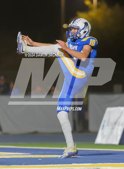 Thumbnail 1 in Virgin Valley vs Moapa Valley (2024 NIAA 3A Southern Semifinals) photogallery.