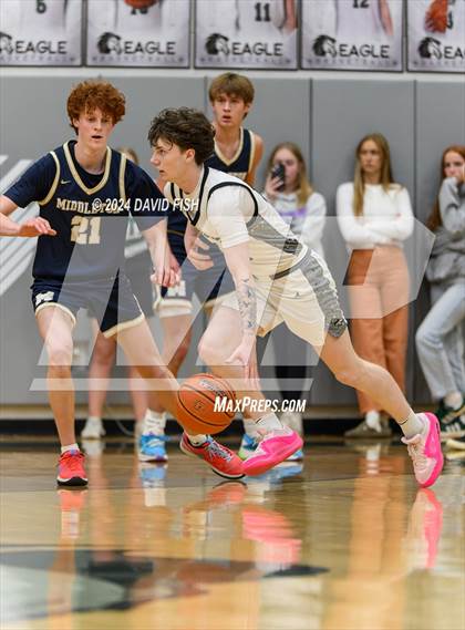 Thumbnail 3 in Middleton @ Eagle (IHSAA 5A District III Round 3) photogallery.