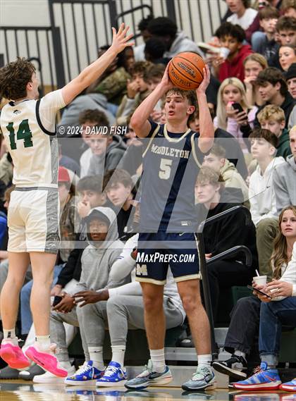 Thumbnail 2 in Middleton @ Eagle (IHSAA 5A District III Round 3) photogallery.