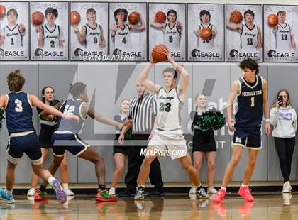 Thumbnail 2 in Middleton @ Eagle (IHSAA 5A District III Round 3) photogallery.
