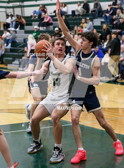 Thumbnail 3 in Middleton @ Eagle (IHSAA 5A District III Round 3) photogallery.