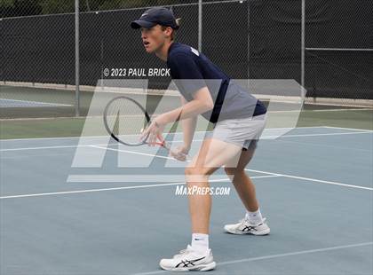 Thumbnail 2 in UIL 5A Tennis Girls and Mixed Doubles Semifinal photogallery.