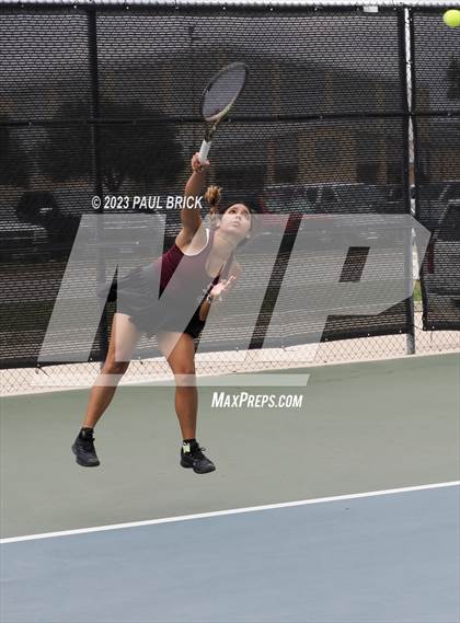 Thumbnail 1 in UIL 5A Tennis Girls and Mixed Doubles Semifinal photogallery.