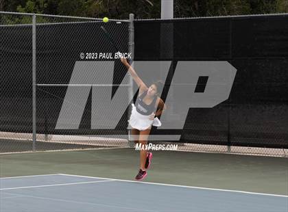Thumbnail 3 in UIL 5A Tennis Girls and Mixed Doubles Semifinal photogallery.
