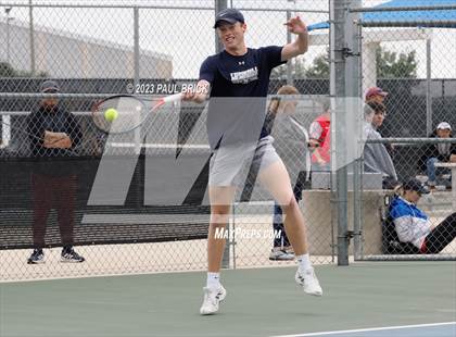 Thumbnail 1 in UIL 5A Tennis Girls and Mixed Doubles Semifinal photogallery.